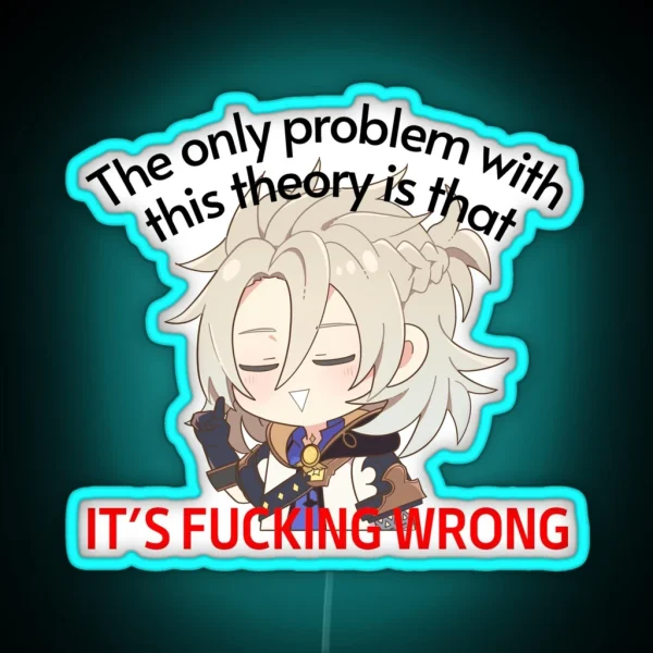Genshin Impact Albedo The Only Problem With This Theory RGB Neon Sign