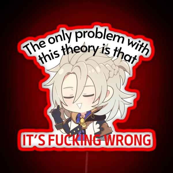 Genshin Impact Albedo The Only Problem With This Theory RGB Neon Sign