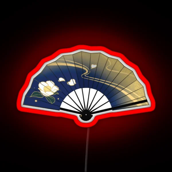 Genshin Impact Ayaka Fan RGB Neon Sign