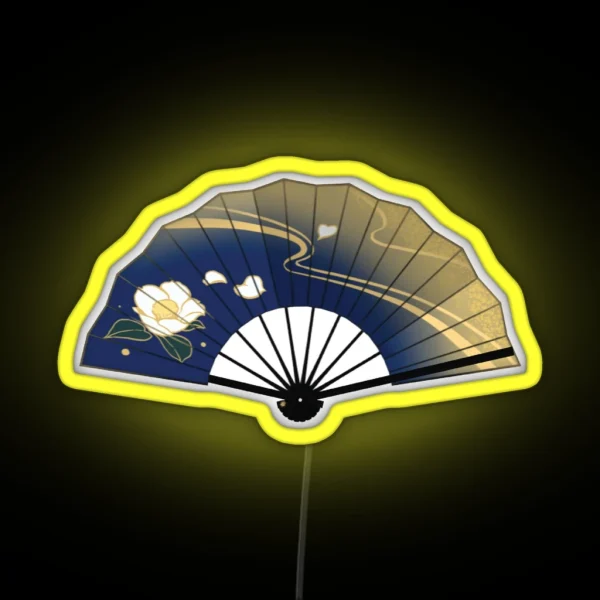 Genshin Impact Ayaka Fan RGB Neon Sign
