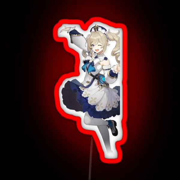 Genshin Impact Barbara RGB Neon Sign
