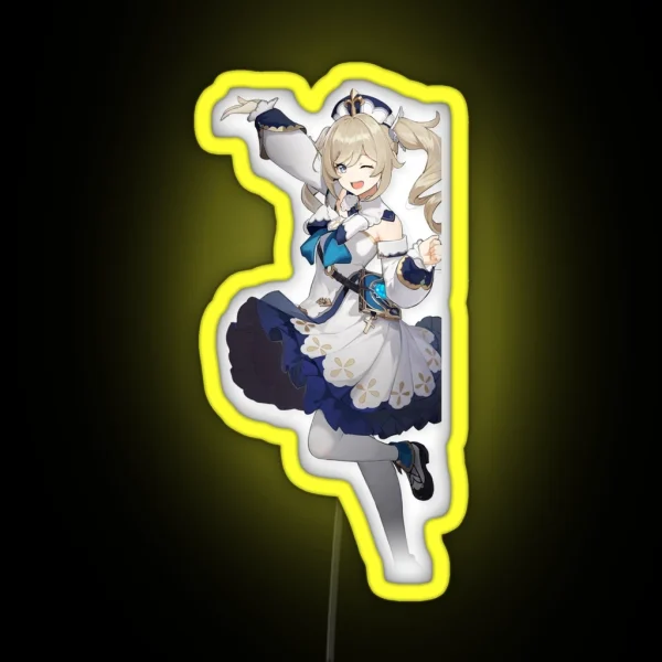 Genshin Impact Barbara RGB Neon Sign