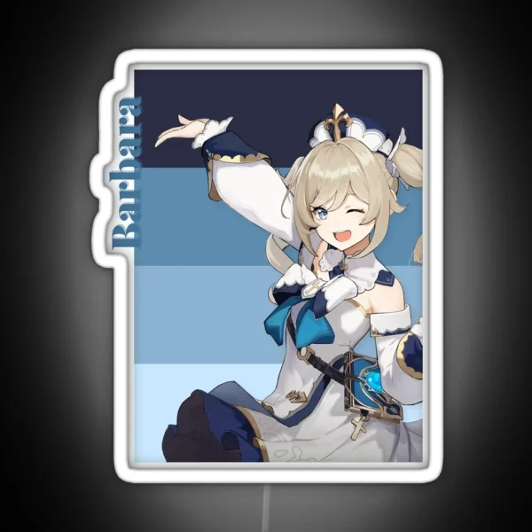 Genshin Impact Barbara RGB Neon Sign