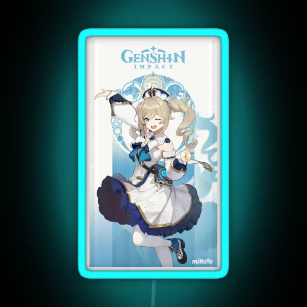 Genshin Impact Barbara RGB Neon Sign