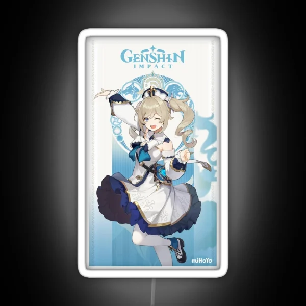 Genshin Impact Barbara RGB Neon Sign