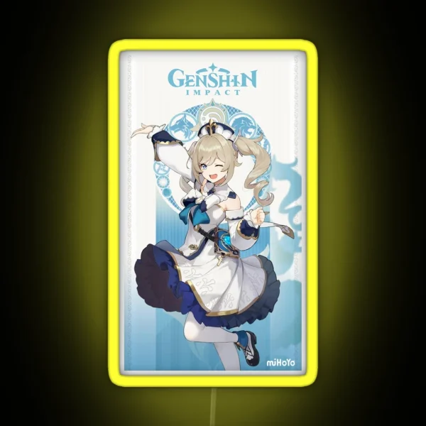 Genshin Impact Barbara RGB Neon Sign