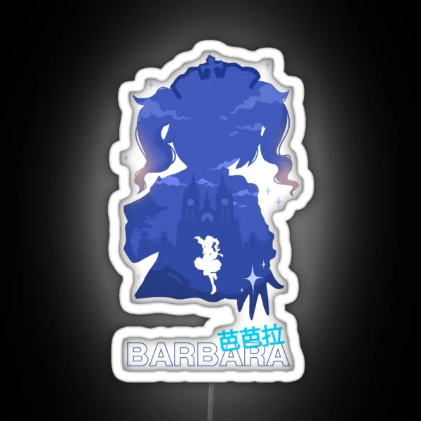 Genshin Impact Barbara RGB Neon Sign