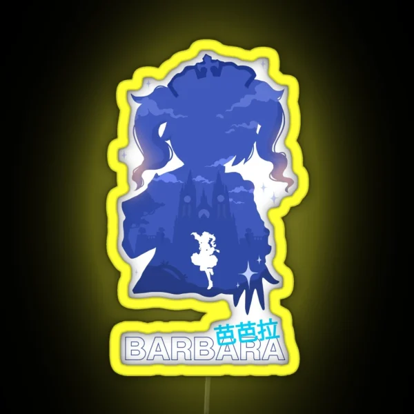 Genshin Impact Barbara RGB Neon Sign