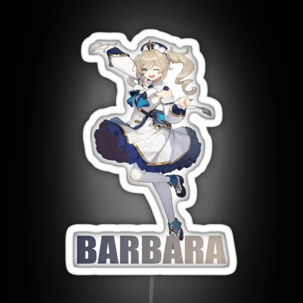 Genshin Impact Barbara RGB Neon Sign