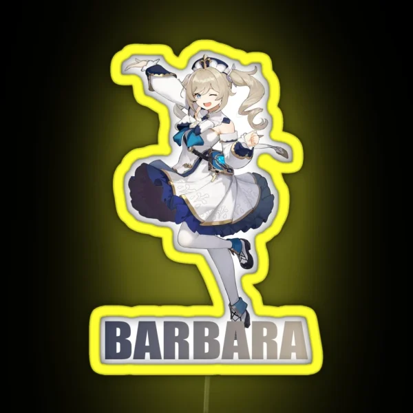 Genshin Impact Barbara RGB Neon Sign