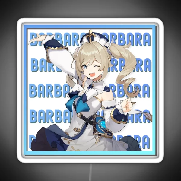 Genshin Impact Barbara RGB Neon Sign