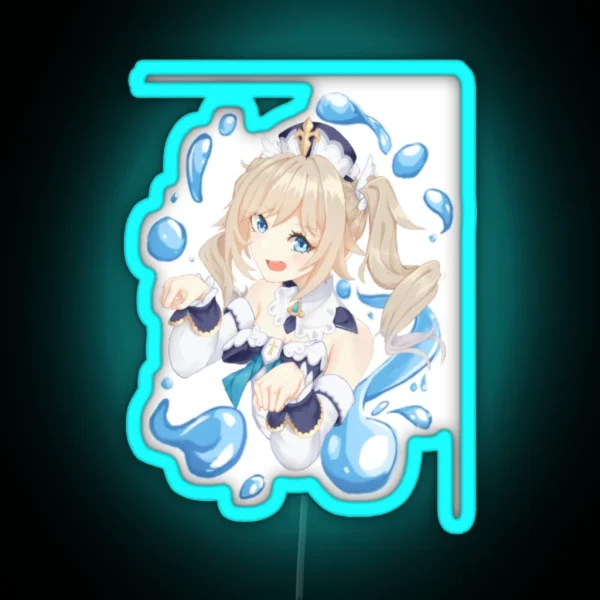 Genshin Impact Barbara RGB Neon Sign