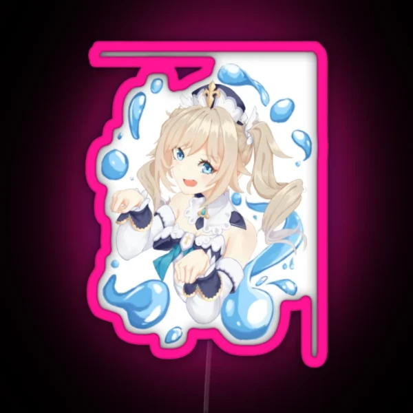 Genshin Impact Barbara RGB Neon Sign