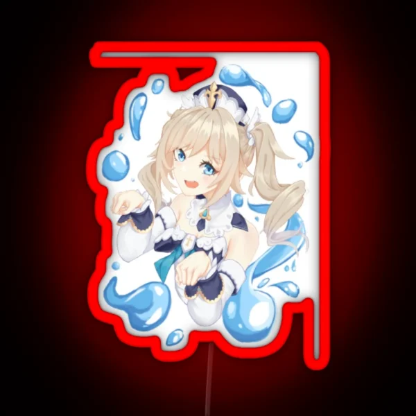 Genshin Impact Barbara RGB Neon Sign