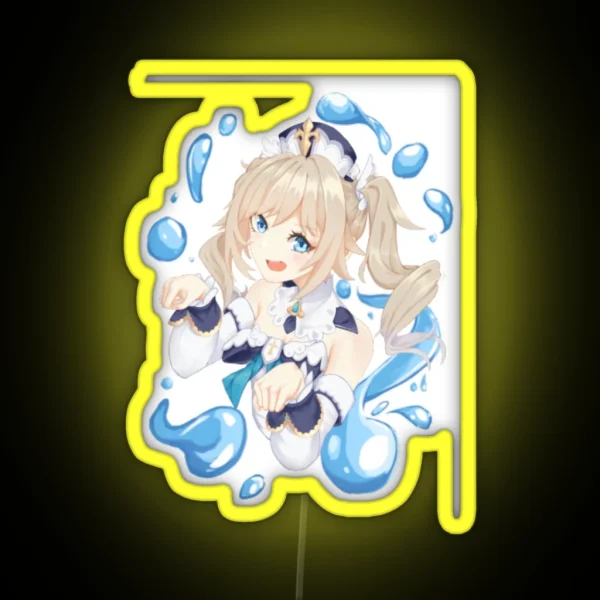 Genshin Impact Barbara RGB Neon Sign
