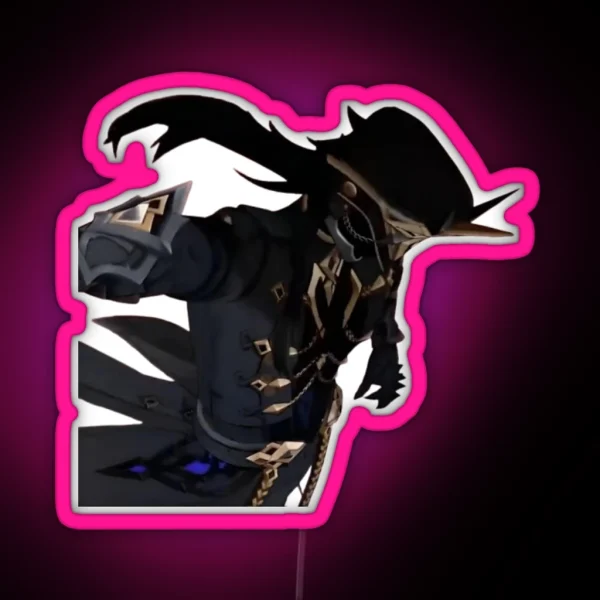 Genshin Impact Capitano RGB Neon Sign