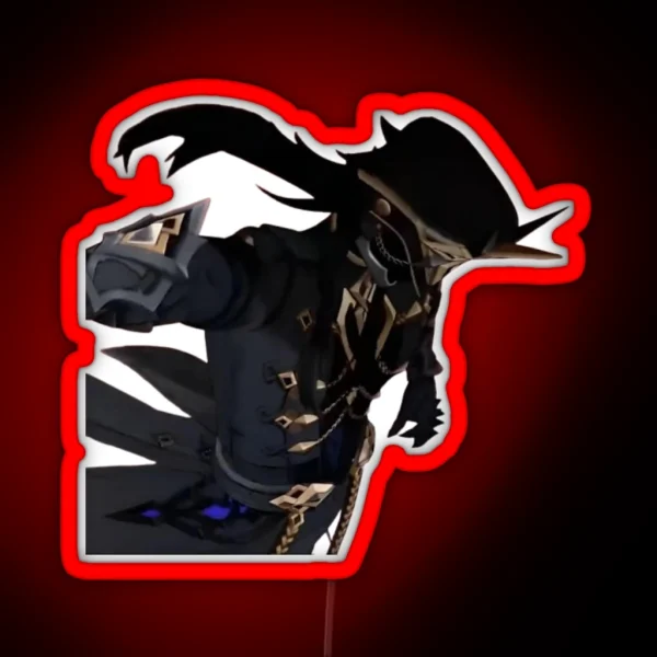 Genshin Impact Capitano RGB Neon Sign