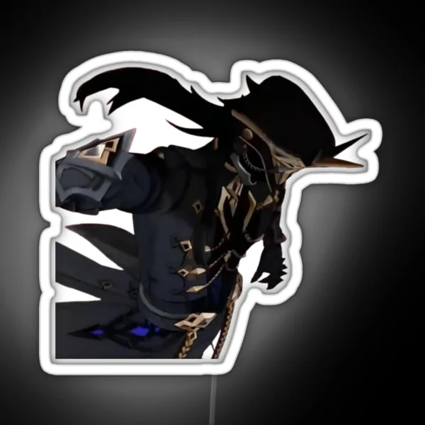 Genshin Impact Capitano RGB Neon Sign