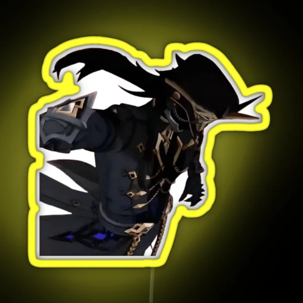 Genshin Impact Capitano RGB Neon Sign