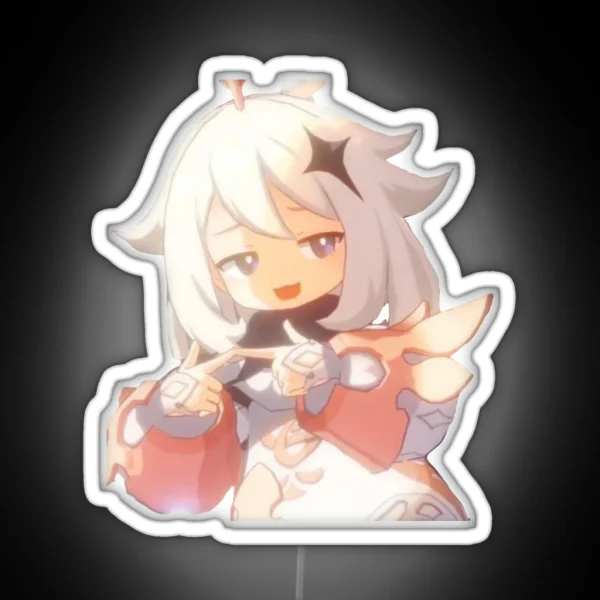 Genshin Impact Chibi Childe RGB Neon Sign