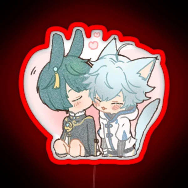 Genshin Impact Chibi Xingyun RGB Neon Sign
