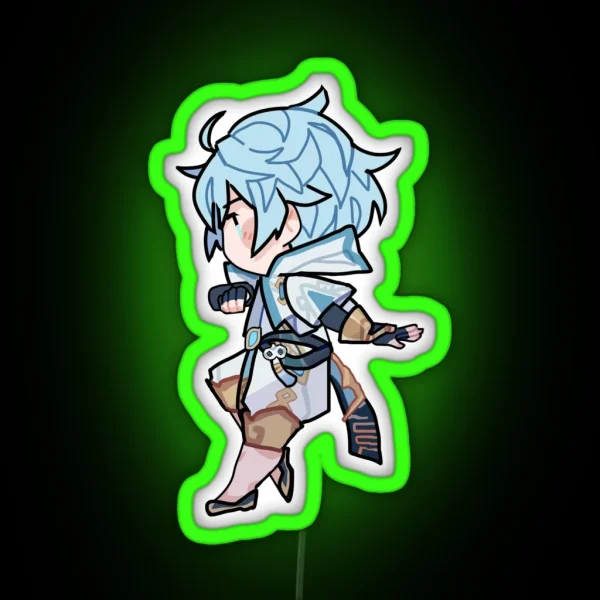 Genshin Impact Chongyun RGB Neon Sign