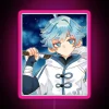 RGB LED canvas sign featuring Chongyun character from Genshin Impact.