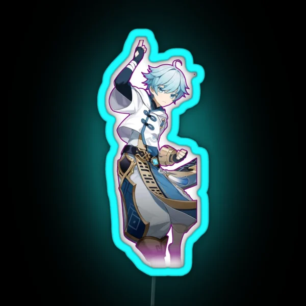 Genshin Impact Chongyun RGB Neon Sign