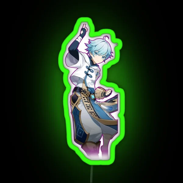 Genshin Impact Chongyun RGB Neon Sign