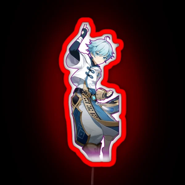 Genshin Impact Chongyun RGB Neon Sign