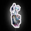 Genshin Impact Chongyun Character Inspired RGB Neon Sign Artwork Decoration.