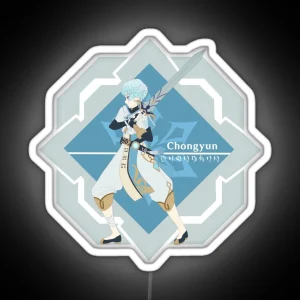 Genshin Impact Chongyun RGB Neon Sign