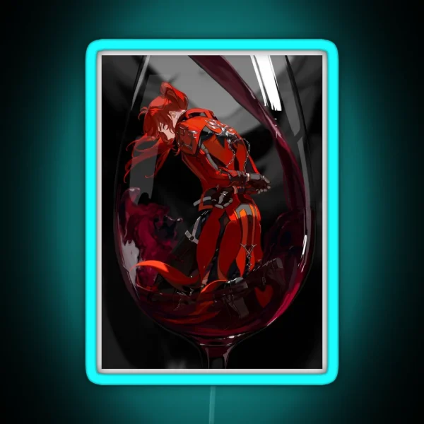 Genshin Impact Diluc Ragnvindr RGB Neon Sign