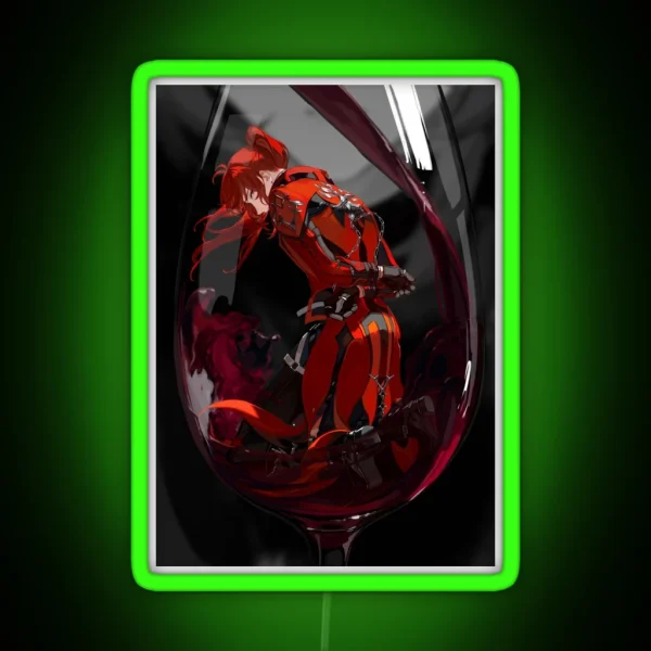 Genshin Impact Diluc Ragnvindr RGB Neon Sign