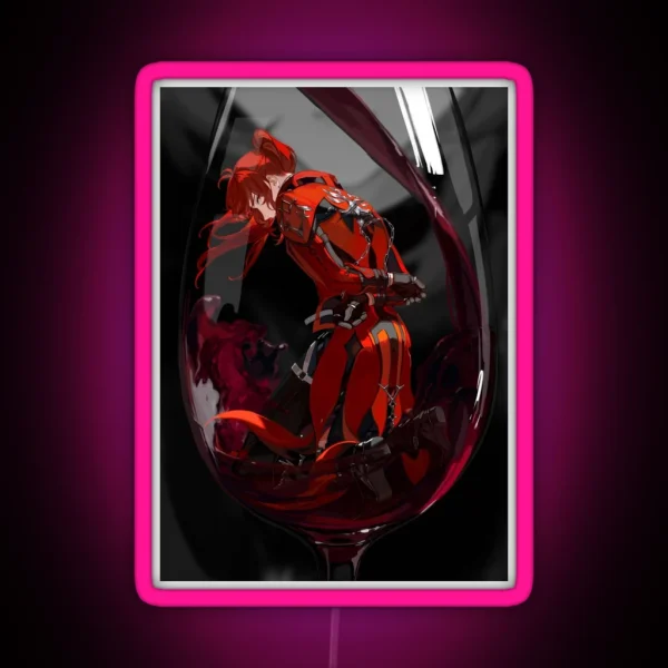 Genshin Impact Diluc Ragnvindr RGB Neon Sign