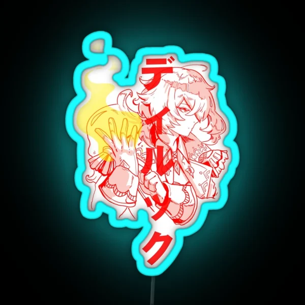 Genshin Impact Diluc RGB Neon Sign