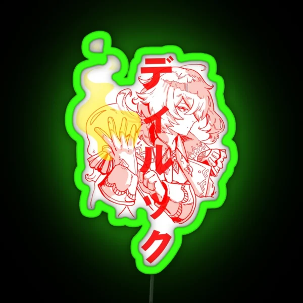 Genshin Impact Diluc RGB Neon Sign