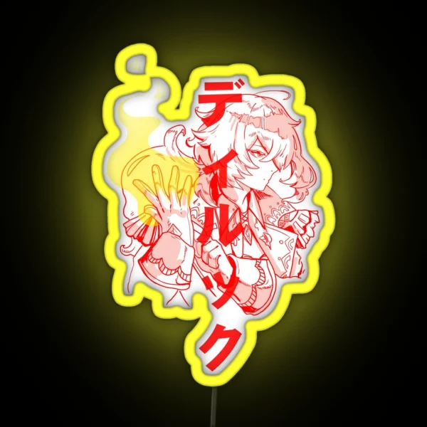 Genshin Impact Diluc RGB Neon Sign