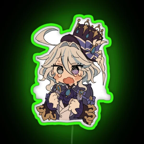 Genshin Impact Furina RGB Neon Sign