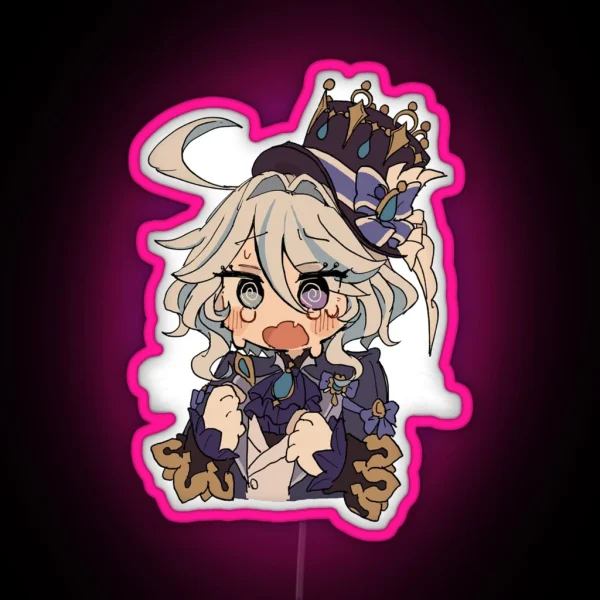 Genshin Impact Furina RGB Neon Sign