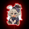 Genshin Impact Furina RGB Neon Sign, Official Licensed Fan Decor Item
