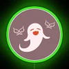 Genshin Impact Hu Tao Inspired Spirit Ghost Neon Sign Decoration Gift