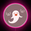 Glowing Hu Tao Spirit Ghost Art Inspired LED Neon Sign