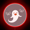 Genshin Impact Hu Tao Spirit Ghost Art Neon Sign Lamp