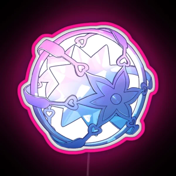 Genshin Impact Intertwined Fate Wish Item RGB Neon Sign