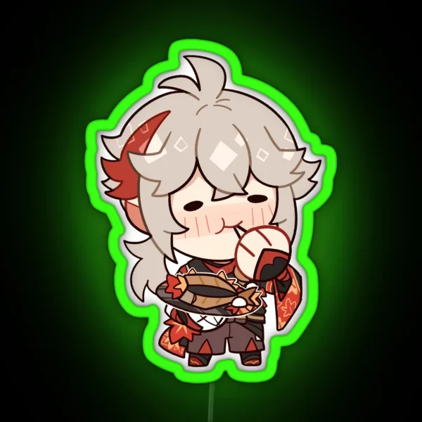 Genshin Impact Kaedehara Kazuha RGB Neon Sign