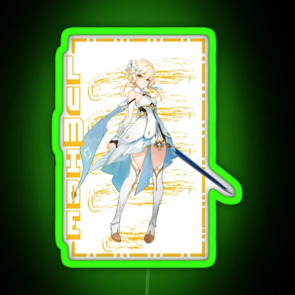 GENSHIN IMPACT LUMINE RGB Neon Sign