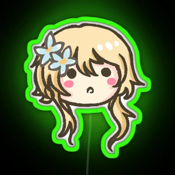Genshin Impact Lumine RGB Neon Sign