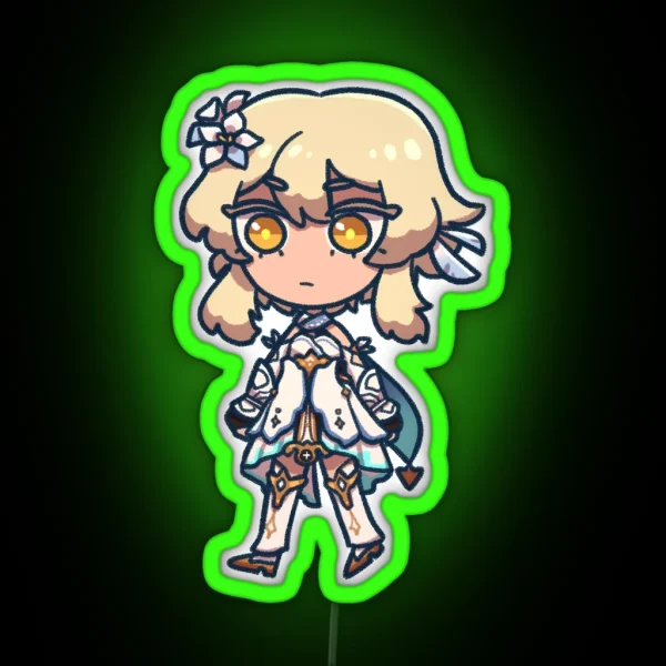 Genshin Impact Lumine RGB Neon Sign