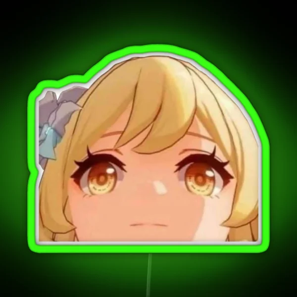 Genshin Impact Lumine RGB Neon Sign